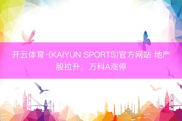 开云体育·(KAIYUN SPORTS)官方网站 地产股拉升，万科A涨停